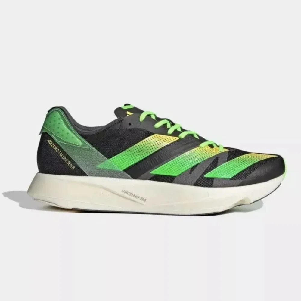 Adidas Adizero Takumi Sen 8 Men's Running Shoes in Beam Yellow